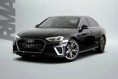 2,069 AED / 60 months | 0% DP | 2022 Audi A4 40TSFI S-Line / Full Service History / Audi Warranty