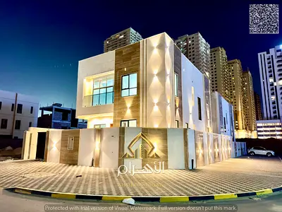 بمقدم اقل من 10% | تملك فيلا فاخرة بالعامرة عجمان | 4 غرف ماستر | جاهزة للسكن