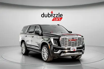 AED 4938/month | 2025 GMC Yukon Denali | GCC Specs | Ref#498547