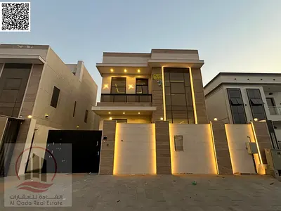 For sale, a villa in Ajman Al Zahia, 7 master rooms, a Majles room, a hall, and a maid’s room, free