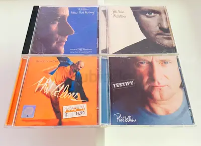 4 Phil Collins Music CD’s