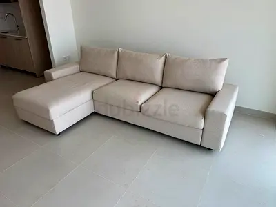 IKEA vimle L Shape Sofa Bed Beige