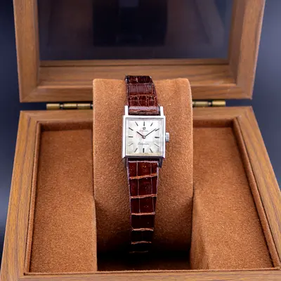 A little patina. A lot of history. One timeless Omega