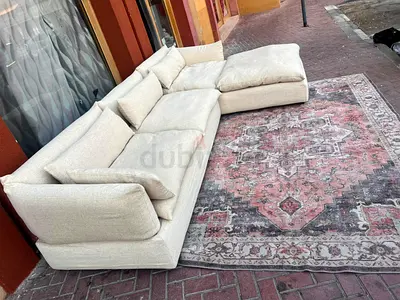 Excellent condition marina home Lsahpe sofa 🪶 filled like a new