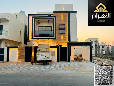فرصة فاخرة في الحليو 2 – عجمان | 5 غرف ماستر | مسبح خاص | طابقين + روف بسعر شامل المكيفات