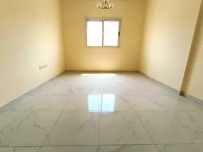 NEW MUWAILEH LIKE NEW 1 BHK 2 BATH WARDROBES BUILT IN WITH CENTRAL AC FREE PARKING FOR FAMILY ONLY