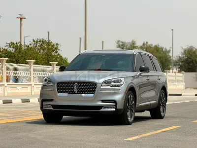 Pristine 2022 Lincoln Aviator Luxury GCC Specs - Low Mileage