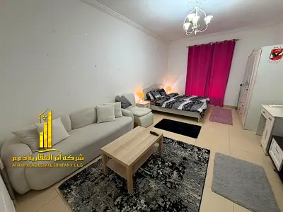 استوديو فاخر ثاني ساكن بمطبخ منفصل مع اطلاله مفتوحه مفروش بالكامل✨عجمان ابراج الياسمين . للإيجار الشهري.الإيجار يشمل الفواتير والإنترنت وموقف