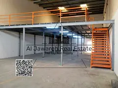 Mezzanine warehouse for rent in Al Jurf Industrial Area 3, Ajman