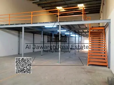 Mezzanine warehouse for rent in Al Jurf Industrial Area 3, Ajman