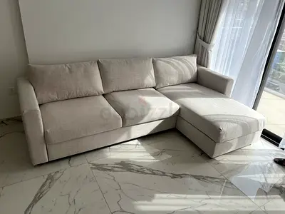IKEA vimle L Shape Sofa Bed Beige