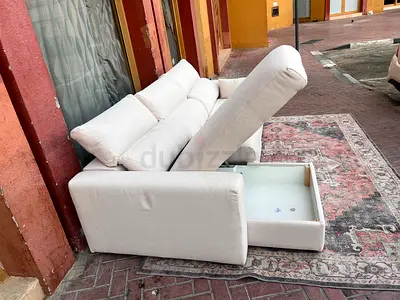 Ikea eskilstuna L shape sofa bed with storage