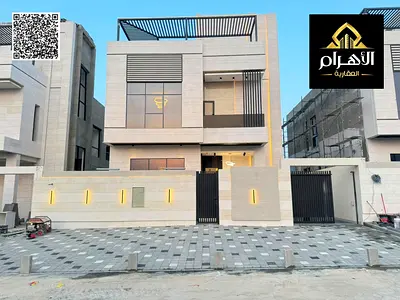 Modern two-story villa with a rooftop and private pool, negotiable price, including registration an