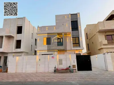 فيلا فاخرة 5 غرف ماستر مع روف في الباهية عجمان - شامل التمليك والتسجيل