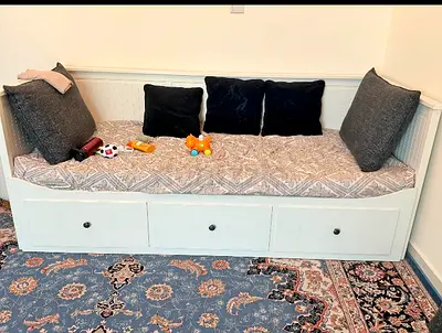 IKEA Hemnes Daybed with 2 Mattresses - Great Condition