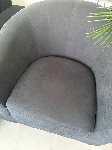 Grey chairs for sale x2