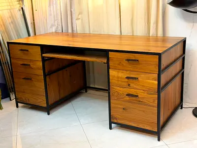 Crate and barrel Knox Executive Modern Desk