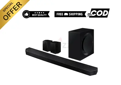 Samsung HW-Q990B Q-Series 11.1.4ch Wireless Dolby ATMOS & DTS:X SpaceFit Sound Q-Symphony Soundbar