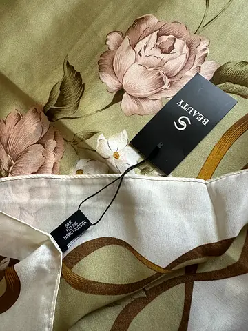 Silk shawl scarf