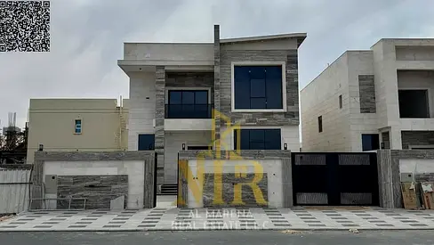 A unique real estate opportunity for living and investment in Al Alia, Ajman! A luxurious family villa with elegant finishes and a practical design, o