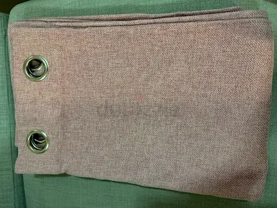 Light pink eyelet curtains (2 x pair's) gently used (54 x 90 inches)