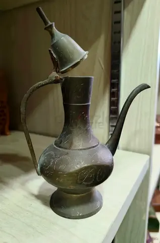 Brass antique coffee pot-16cm height