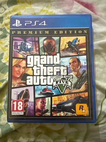 Grand Theft Auto V (GTA V) PREMIUM EDITION - PS4 Original Game Disc