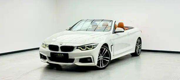 2019 BMW 440i Convertible, Warranty, Full Service History, Fully Loaded, Excellent Condition, GCC