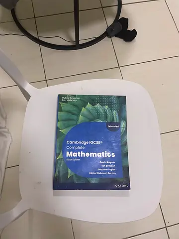 Cambridge IGCSE Complete Mathematics (Extended) - Oxford University Press sixth edition