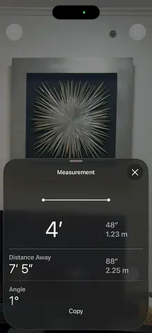 Framed Starburst Wall Art - Modern Decorative Piece (Approx. 48")