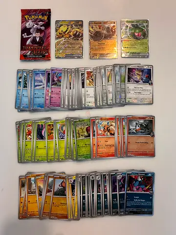 Pokemon cards DESTINED RIVALS original holographic EX shiny cards