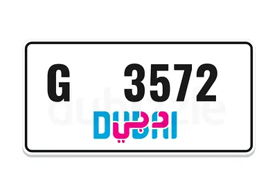 Dubai G code 4 digit 3572