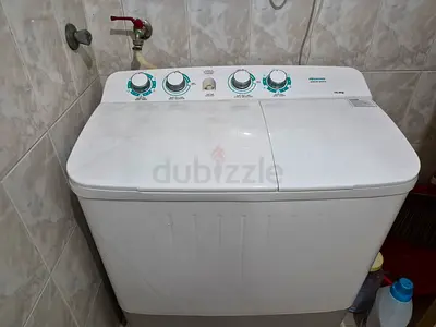 Used Twin Tub Washing Machine - 10 kg, White