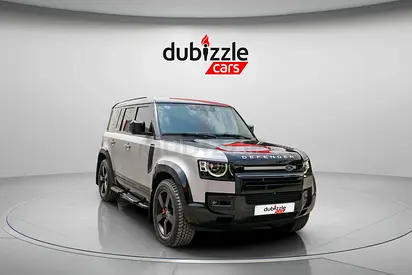 AED 3297/month | 2022 Land Rover Defender 110 HSE (P400) | GCC Specs | Ref#483620