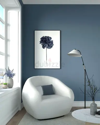 Modern White Accent Armchair — Cozy Rounded Lounge Chair