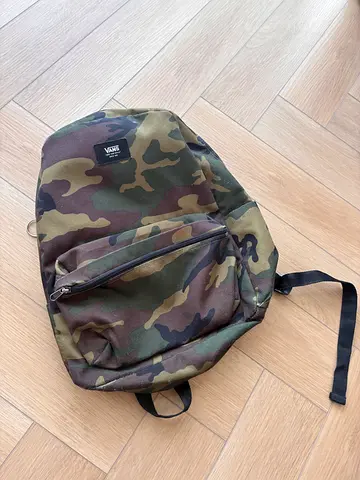 VANS camo style backpack
