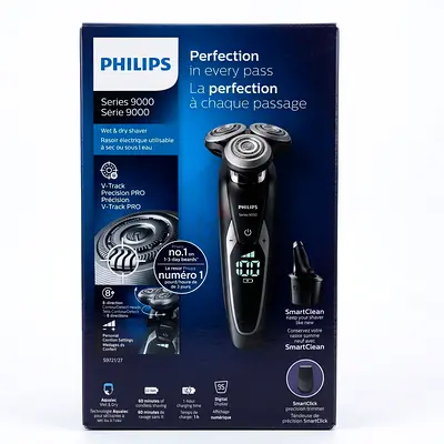Philips Series 9000 Electric Shaver (Wet & Dry) - Damage Box