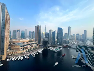 Full Marina View | Unfurnished | Large Balcony