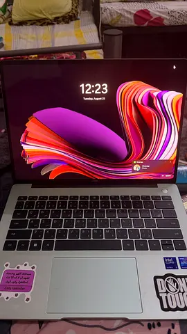 Huawei laptop (used) with stickers - good working condition