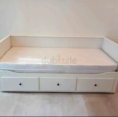IKEA Brand hamnes day bed with 2 mattresses and 3 stor drawer available