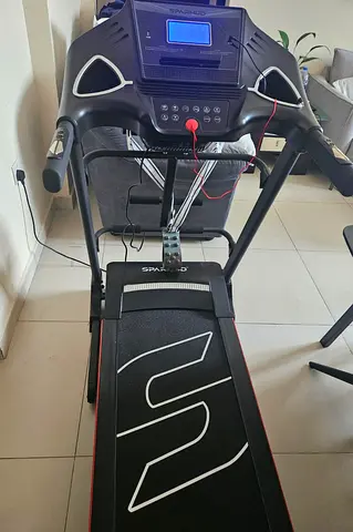 Sparnod STH-3600 (2 HP DC Motor) Treadmill with Fat mobilization Massager