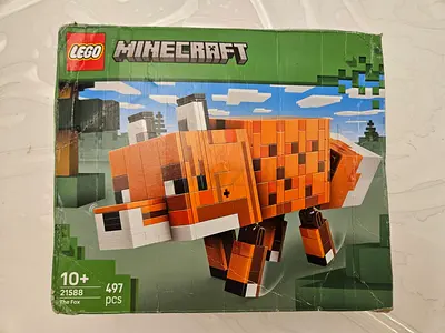 LEGO Minecraft The Fox 21588 | 497 Pieces | Brand New