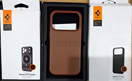 Spigen iPhone 15 Pro / 15/13 Pro MagSafe-style Leather Cases