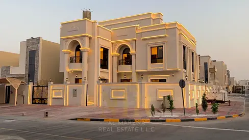 # Luxury Villa for Sale in Al Zahia | Corner Villa | 6 Master Bedrooms | Swimming Pool & Rooftop | Registration and Ownership Fees Included