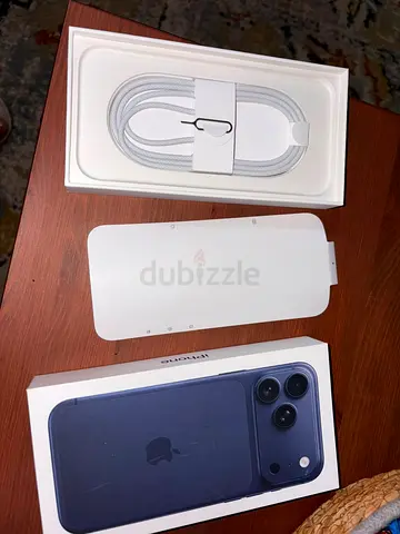 iPhone 17 Pro Max 512GB (with boxed) with accessories - Deep Blue