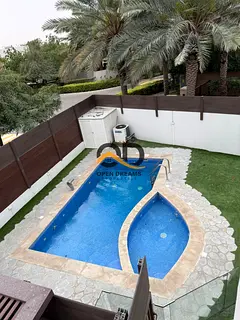 Big Corner Private Pool 4BHK Villa in Al Zahia