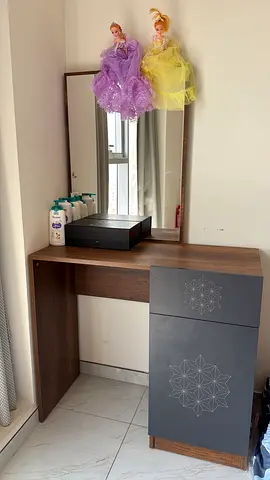 MK Kabani Beds with matching dressing table and Mattress from Pan Home