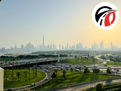 1 month grace period || 6 Cheques offer || || Furnished Studio | Creek Views by Azizi | Skyline View