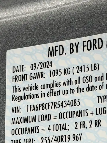 2024 FORD MUSTANG — миниатюра 16