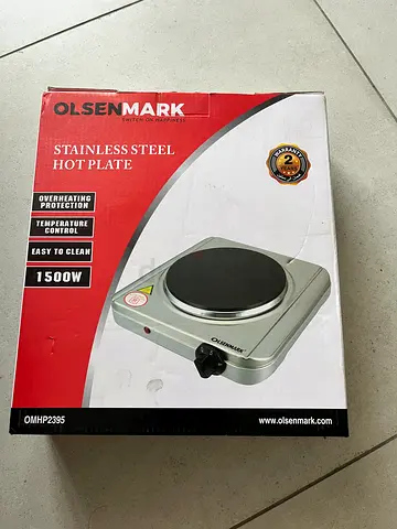Hot Plate stainless steel olsenmark